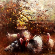 秋色意濃-大美無言藝術空間